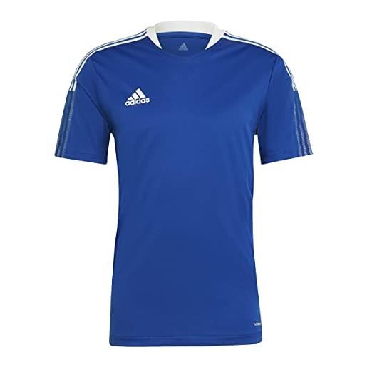 Adidas tiro21 tr jsy, t-shirt uomo, team royal blue, xl