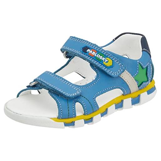 Pablosky 016211, sandali con tacco, azul, 27 eu