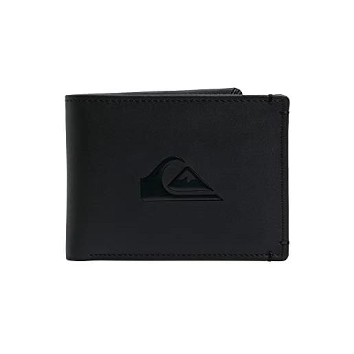 Quiksilver accessori da viaggio- portafoglio bi-fold, nero