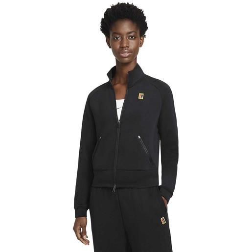 Nike court jacket nero l donna