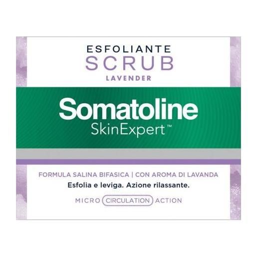 Somatoline SkinExpert Cosmetic somatoline cosmetic scrub esfoliante e levigante alla lavanda 350 grammi