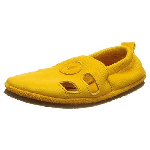 Pololo barefoot sommer outdoor gelb, mocassino basso unisex-bambini, giallo, 34 eu