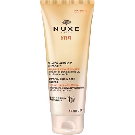 LABORATOIRE NUXE ITALIA Srl nuxe sun shampoo-doccia doposole - protegge corpo e capelli dal sole e dalla sabbia - 200 ml