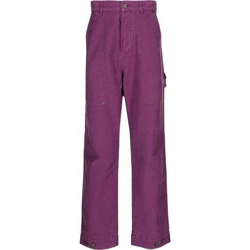 Palm Angels pantaloni con tasche - viola