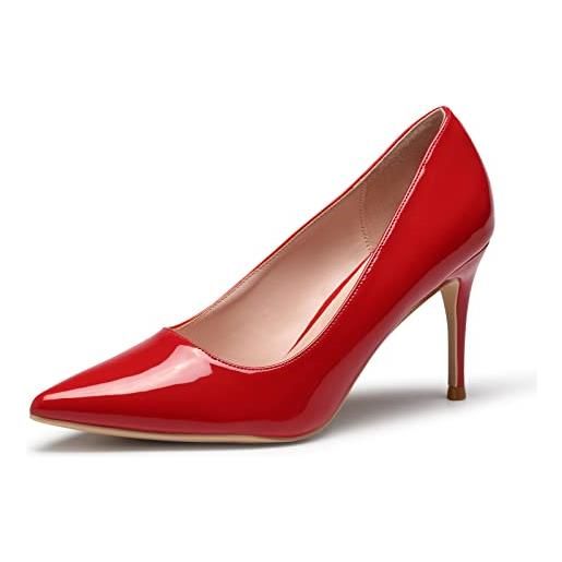 Easy Street Bizzy Décolleté Donna Con Tacco A Blocco 4,4 Cm - Nero, Taglia 41 EU, Slingback Regolabile