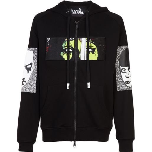 Haculla they're here hoodie - nero