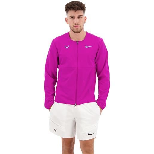 Nike court rafa jacket viola s uomo