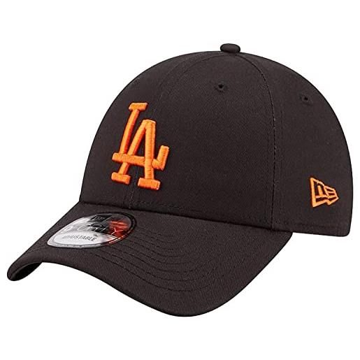 New Era los angeles dodgers black orange mlb league essential 9forty adjustable cap - one-size