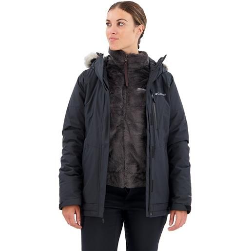 Columbia ava alpine insulated jacket nero s donna