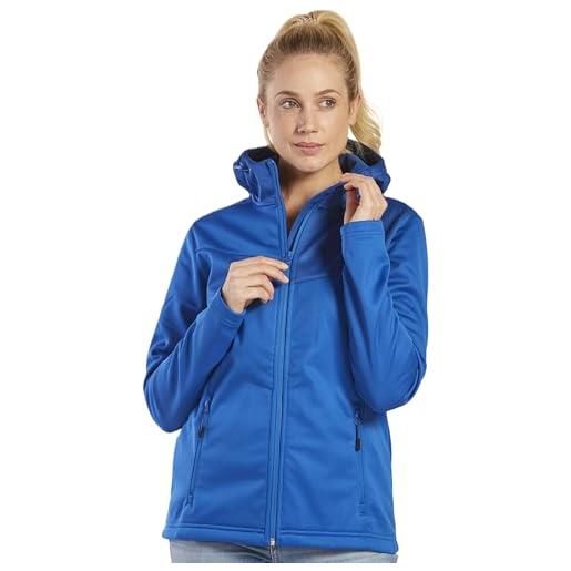 Erima donna giacca softshell performance, rosso, 48