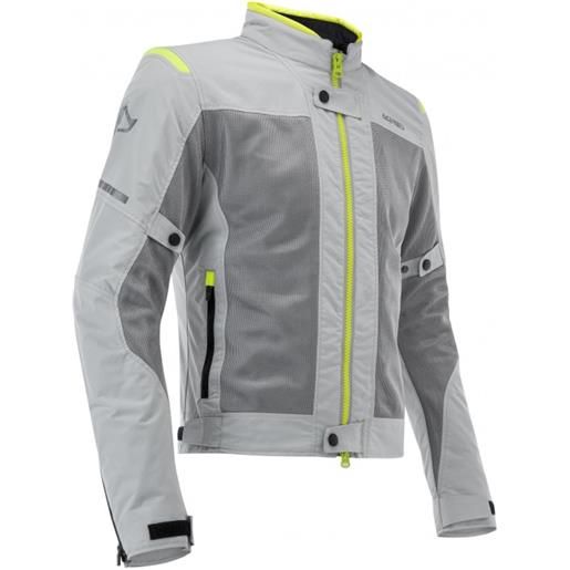 ACERBIS giacca ce ramsey vented grigio giallo fluo - ACERBIS 2xl