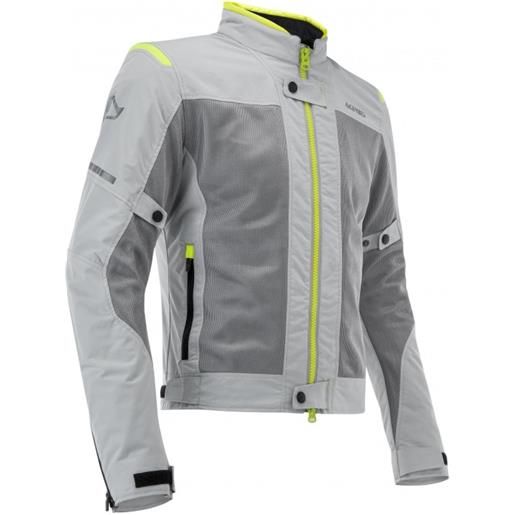 ACERBIS giacca ce ramsey vented lady grigio giallo fluo - ACERBIS s