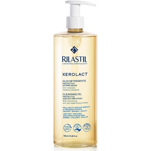 IST.GANASSINI SpA rilastil xerolact olio detergente viso e corpo - per pelli secche e atopiche - 750 ml