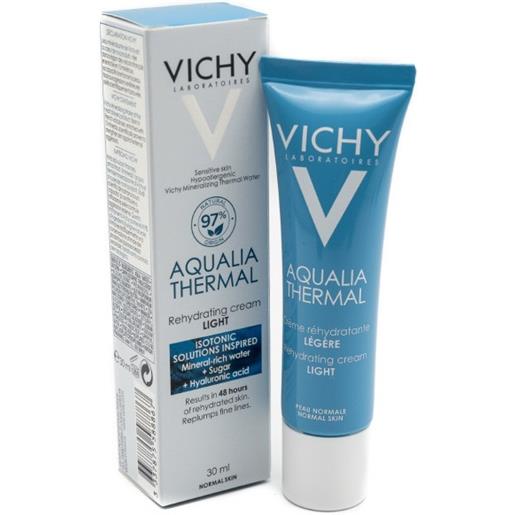 Vichy aqualia thermal crema leggera reidratante viso tubo 30 ml