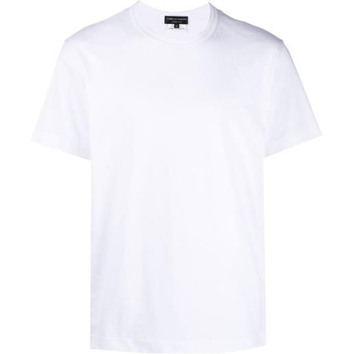 Comme des Garçons Homme Plus t-shirt a fiori - bianco