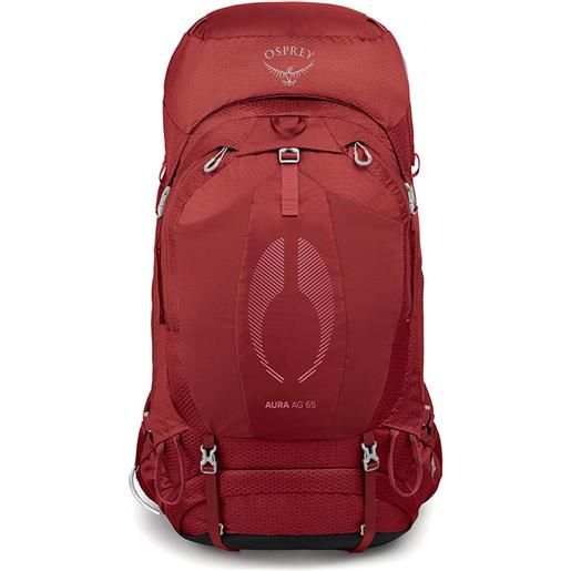 Osprey aura ag 65l backpack rosso m-l
