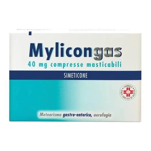 Johnson & Johnson Spa mylicongas 40 mg 50 compresse masticabili