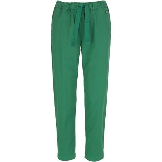 SEMICOUTURE pantaloni donna SEMICOUTURE | y2so04 p76-0 verde