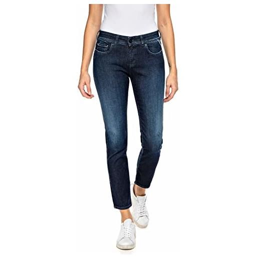 REPLAY faaby jeans donna, blu (0073 blu scuro), 28w / 32l