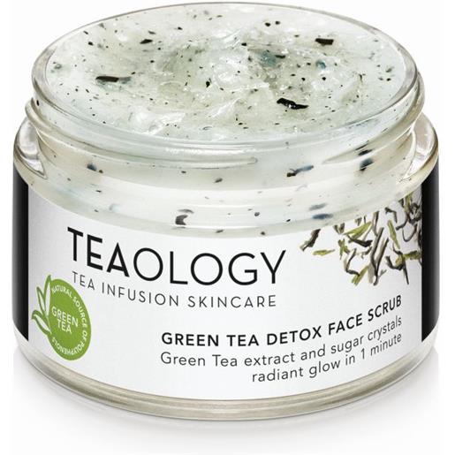 TEAOLOGY green tea detox face scrub 50 ml