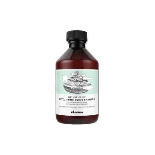 Davines naturaltech detoxifying scrub shampoo 250ml