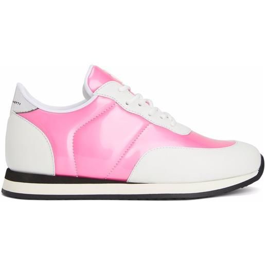 Giuseppe Zanotti sneakers jimi bicolore - rosa