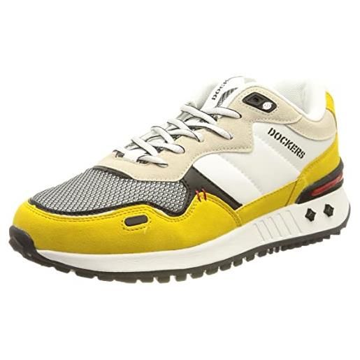 Dockers by Gerli 50pw002, scarpe da ginnastica uomo, yellow, 42 eu