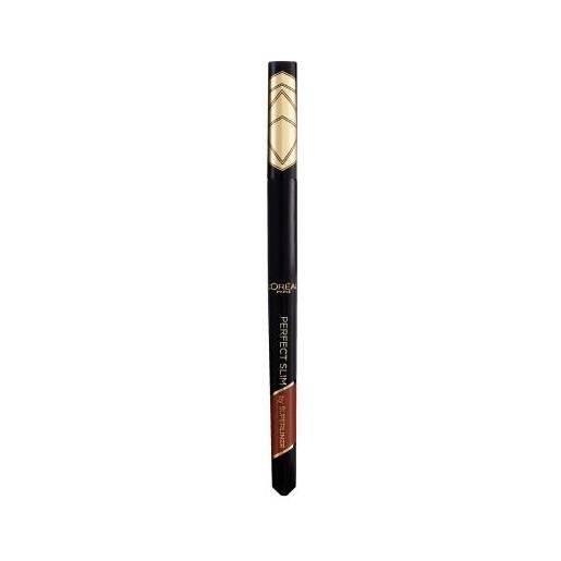 L'Oréal Paris super liner perfect slim waterproof waterproof eyeliner liner con punta fissa 0.28 g tonalità 03 brown