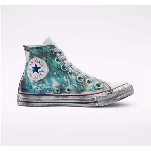 Converse ctas canvas ltd hi dirty green smoke in donna