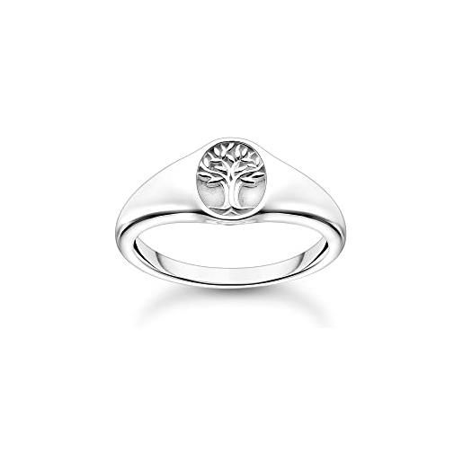 Thomas sabo - anello 925 sterline d'argento argento sterling cubic zirconia donna, silberfarben, tr2374-001-21-50