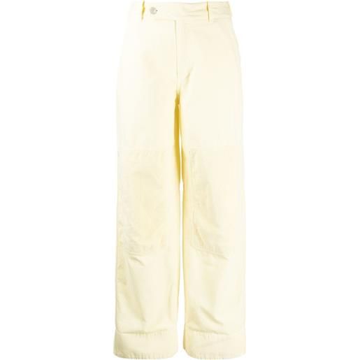 Kenzo pantaloni dritti - giallo