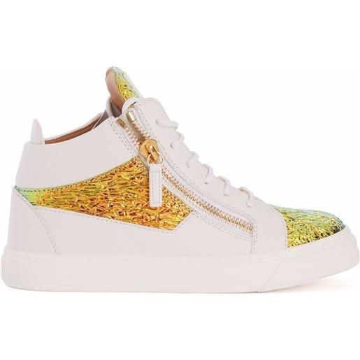 Giuseppe Zanotti sneakers alte kriss - bianco