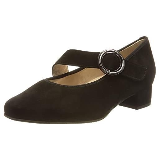 Hassia cordoba, scarpe décolleté donna, nero, 38.5 eu