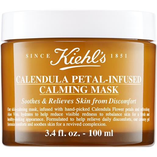 KIEHL'S calendula petal-infused calming mask 100ml maschera lenitiva viso