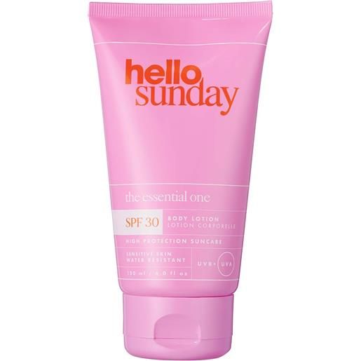 Hello Sunday the essential one - body lotion spf30 150ml crema solare corpo alta prot. , crema corpo