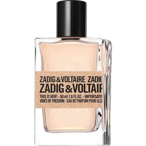 Zadig & Voltaire this is here!Vibes of freedom eau de parfum pour elle spray 50 ml