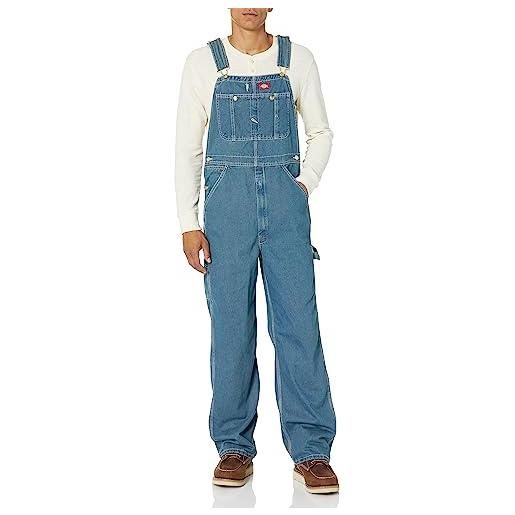 Dickies - db100 - salopette da uomo, colore braun ausgewaschen, taglia 30w / 30l