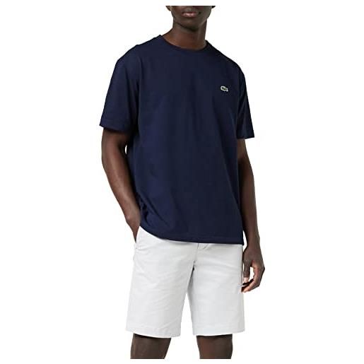 Lacoste - th7618 sport t-shirt uomo, medium (herstellergröße: 4), blu (marine)