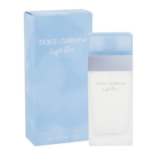 Dolce&Gabbana light blue 50 ml eau de toilette per donna
