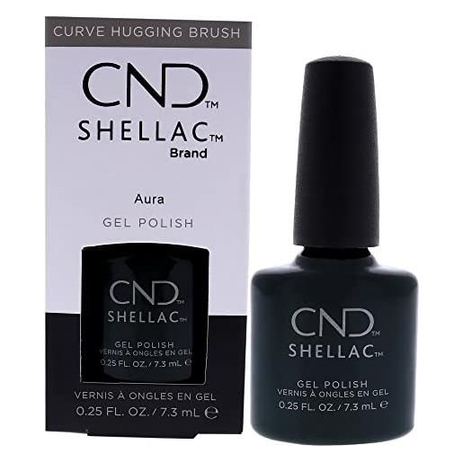 CND shellac prismatic collection - aura, gel per manicure e pedicure, 7,3 ml. 
