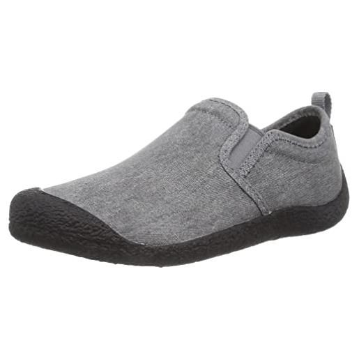 KEEN howser canvas slip-on-w, pantuflas mujer, chevron plaza taupe, 39 eu