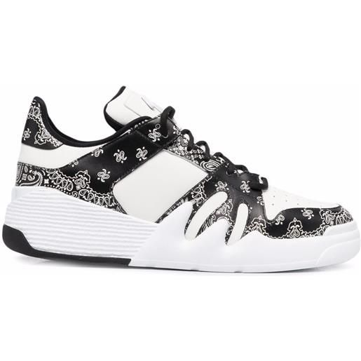 Giuseppe Zanotti sneakers talon con stampa - bianco