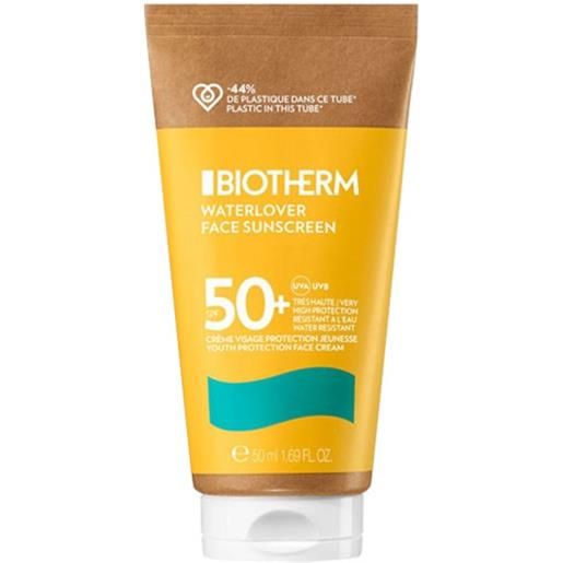 Biotherm waterlover face sunscreen spf 50+ 50 ml