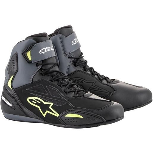 ALPINESTARS scarpa faster-3 drystar nero grigio giallo - ALPINESTARS 11