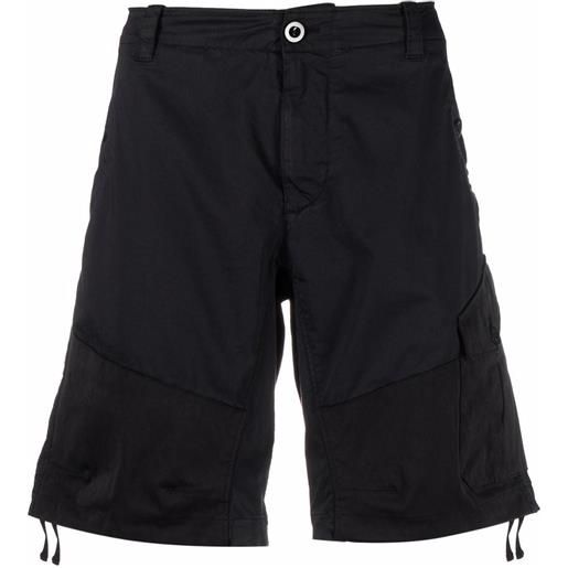 Ten C shorts con coulisse - nero