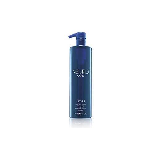 Neuro paul mitchell Neuro lather heatctrl shampoo, rinfrescante e condizionante, per tutti i tipi di capelli - 272 ml