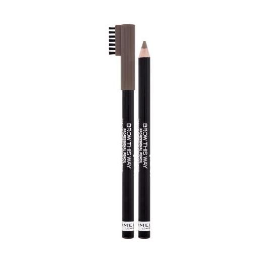 Rimmel London brow this way professional pencil matita sopracciglia 1.4 g tonalità 005 ash brown