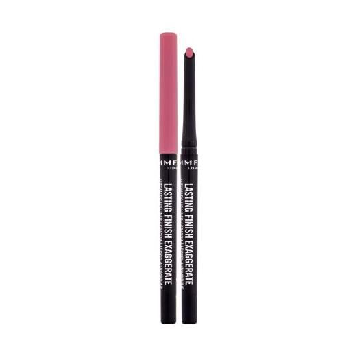 Rimmel London lasting finish exaggerate matita labbra a lunga tenuta 0.35 g tonalità 063 eastend pink