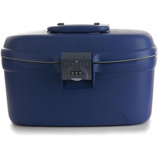 Roncato light beauty case 36x22x21 cm - blu navy