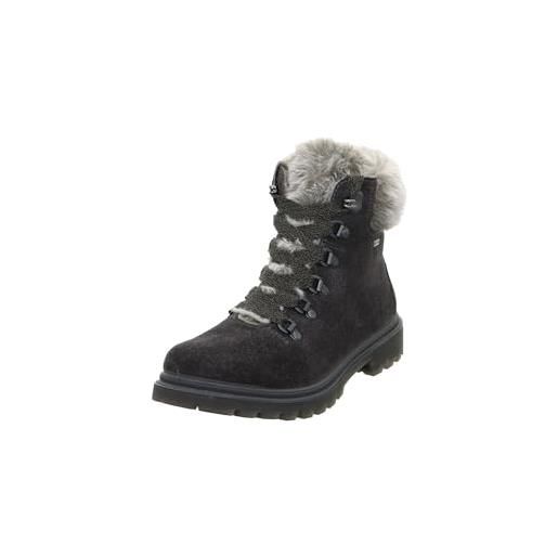 Legero monta imbottitura calda in gore-tex, stivali da neve donna, lavagna 2300, 40 eu